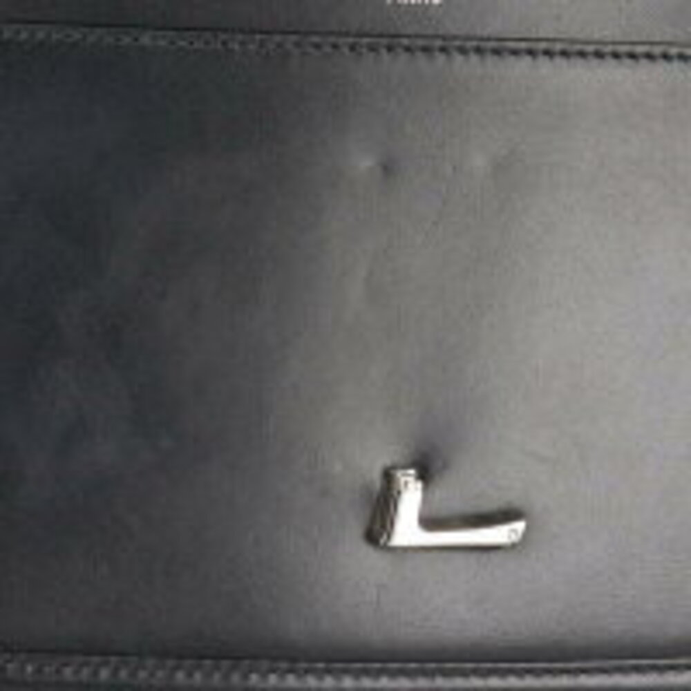 Saint Laurent YSL Solferino Crossbody Shoulder Bag Glazed Black Satchel - Picture 10 of 13